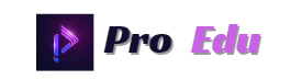 Pro Edu Logo